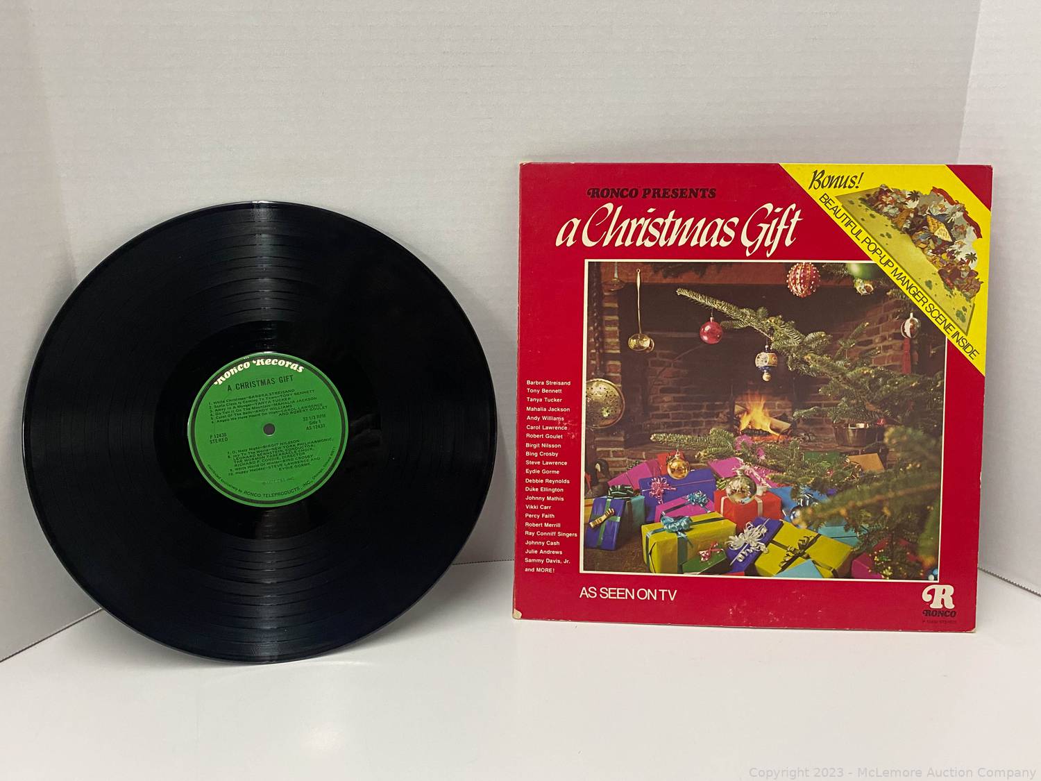 McLemore Auction Company Auction Eclectic Vinyl Collection Over 500