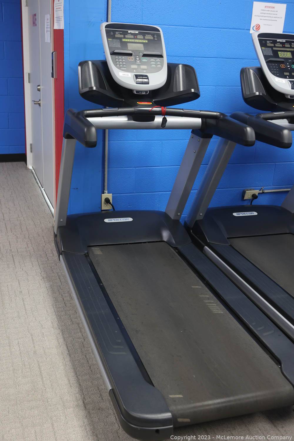 McLemore Auction Company Auction Premium Gym Equipment, School