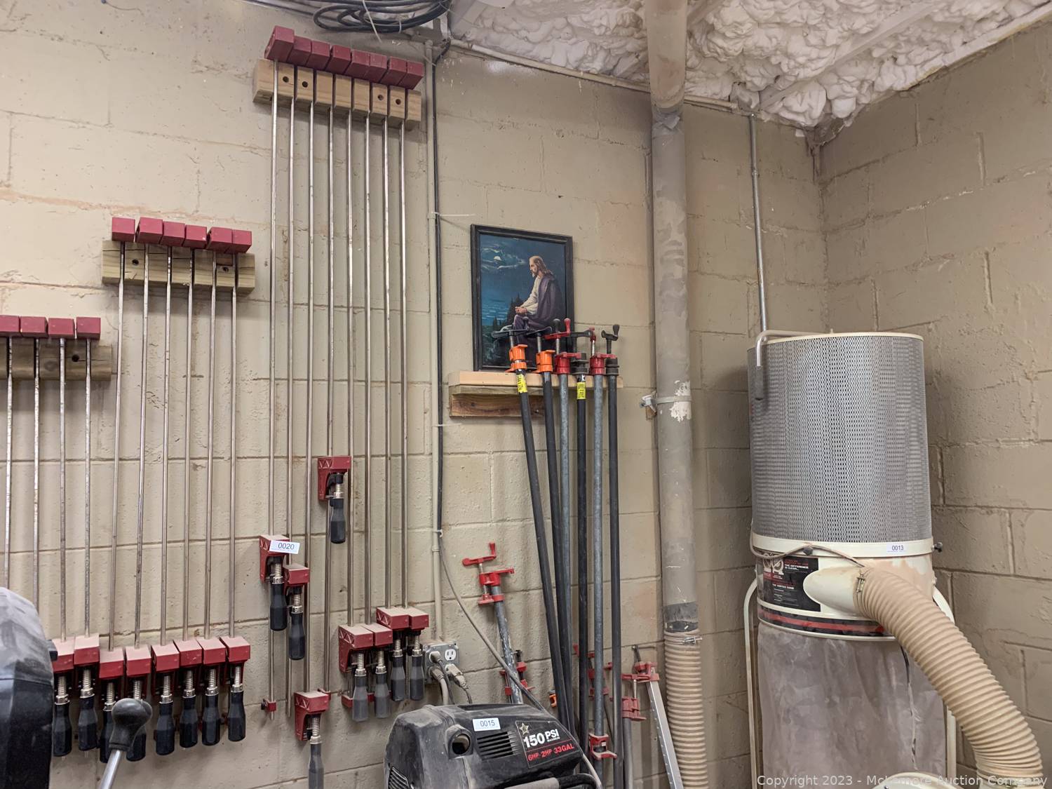 McLemore Auction Company Auction ProfessionalGrade Woodworking