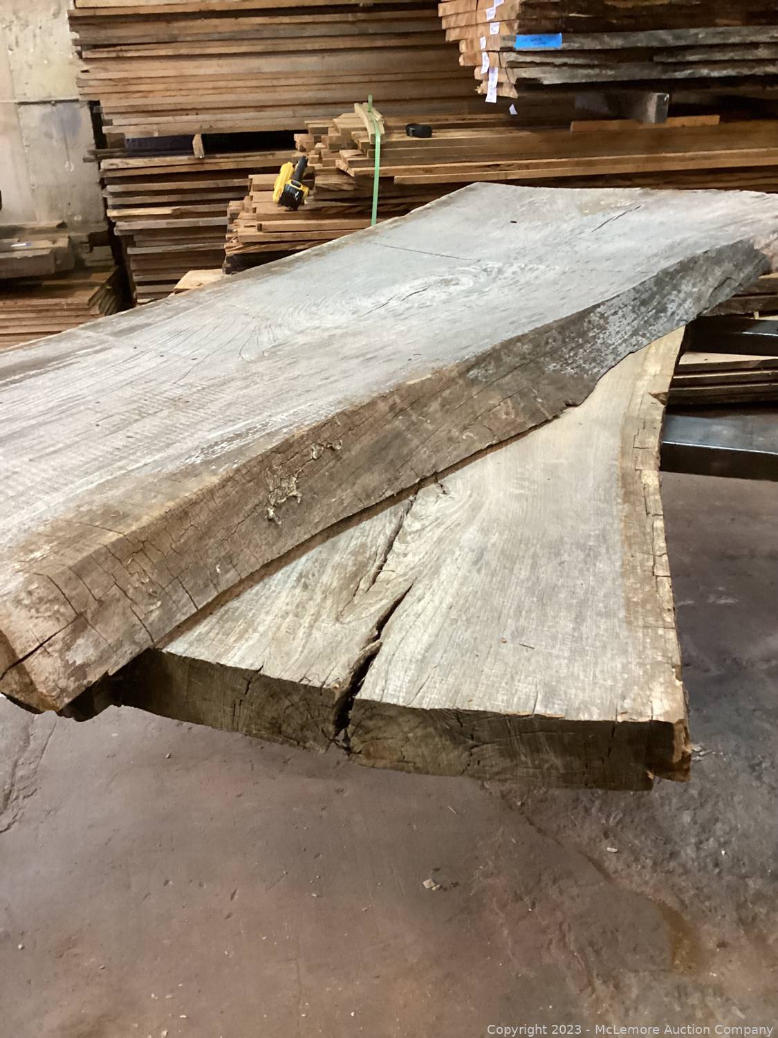 McLemore Auction Company Auction Artisan Wood & Furniture Sale