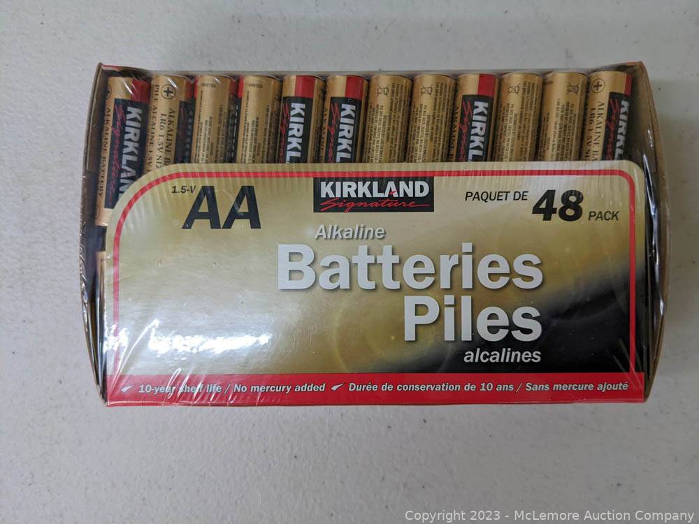 McLemore Auction Company Auction Pantry Items, Batteries, Trash Bags