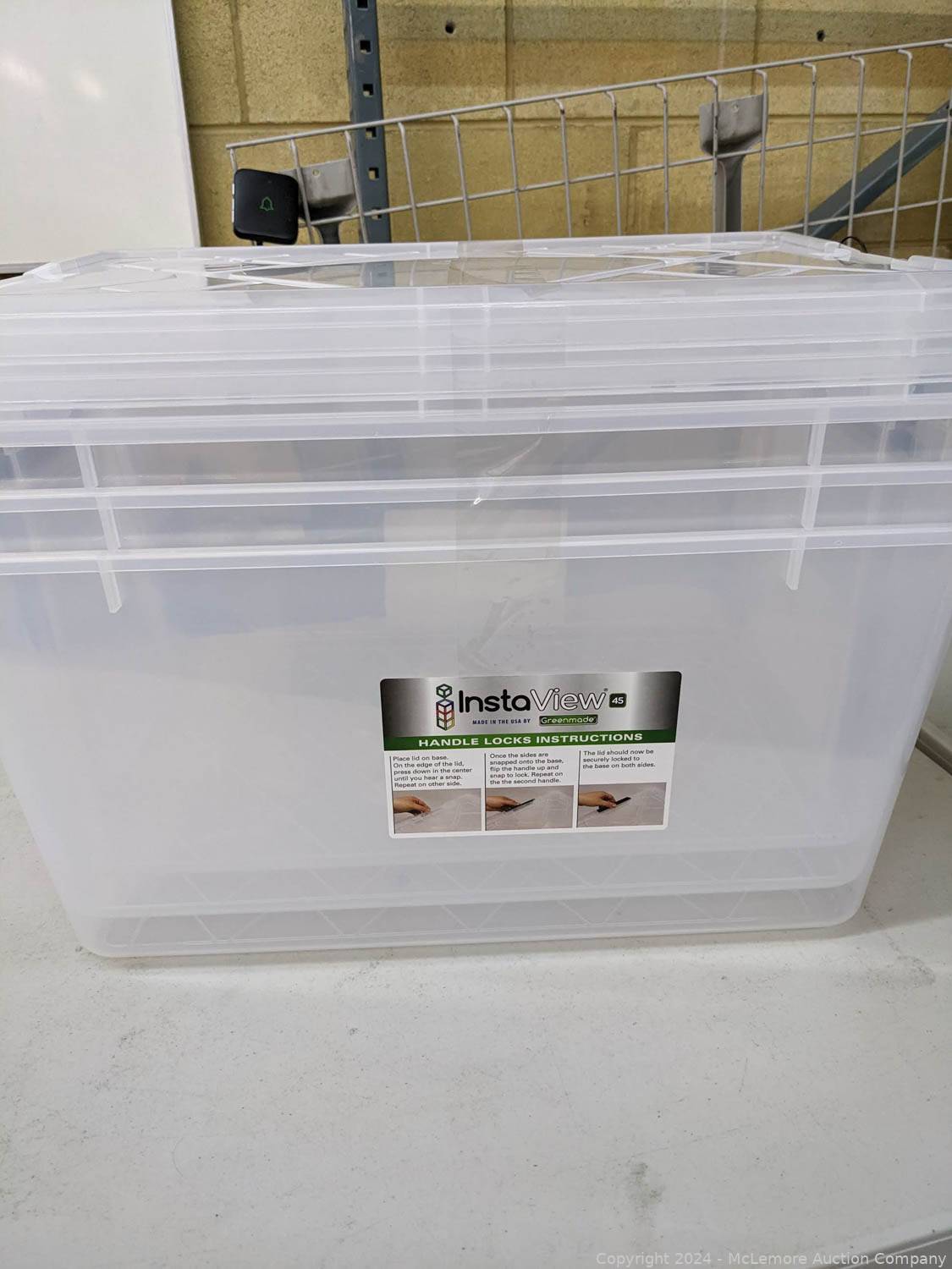 Greenmade Instaview 45-Quart Multi-Use Storage Box