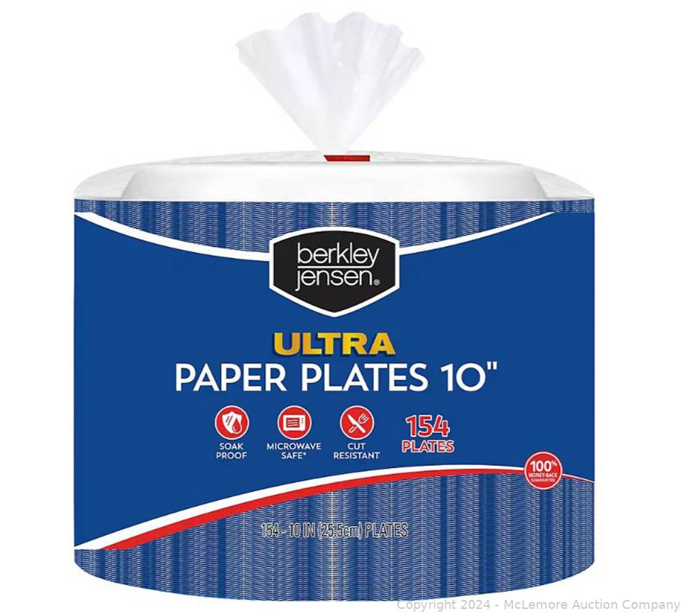 McLemore Auction Company Auction Paper Towels, Trash Bags, Batteries