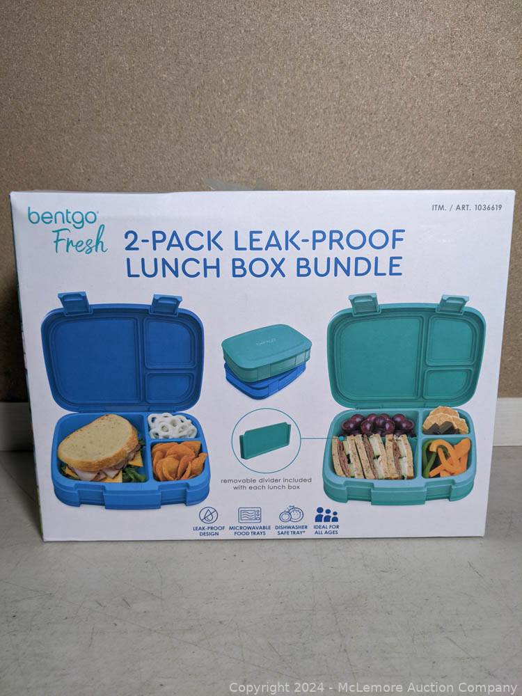 2) BENTGO MEAL PREP KITS, LUNCH BOX & BABY FOOD CONTAINER SET - Earl's  Auction Company
