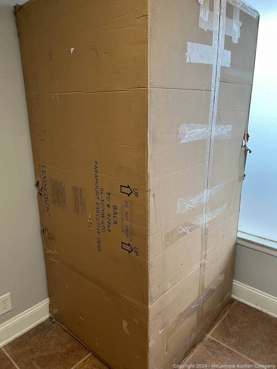 McLemore Auction Company Auction Brand New High End Dining, Bedroom