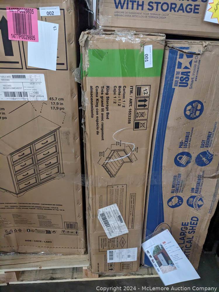 McLemore Auction Company Auction Brand New Items from the Wholesale