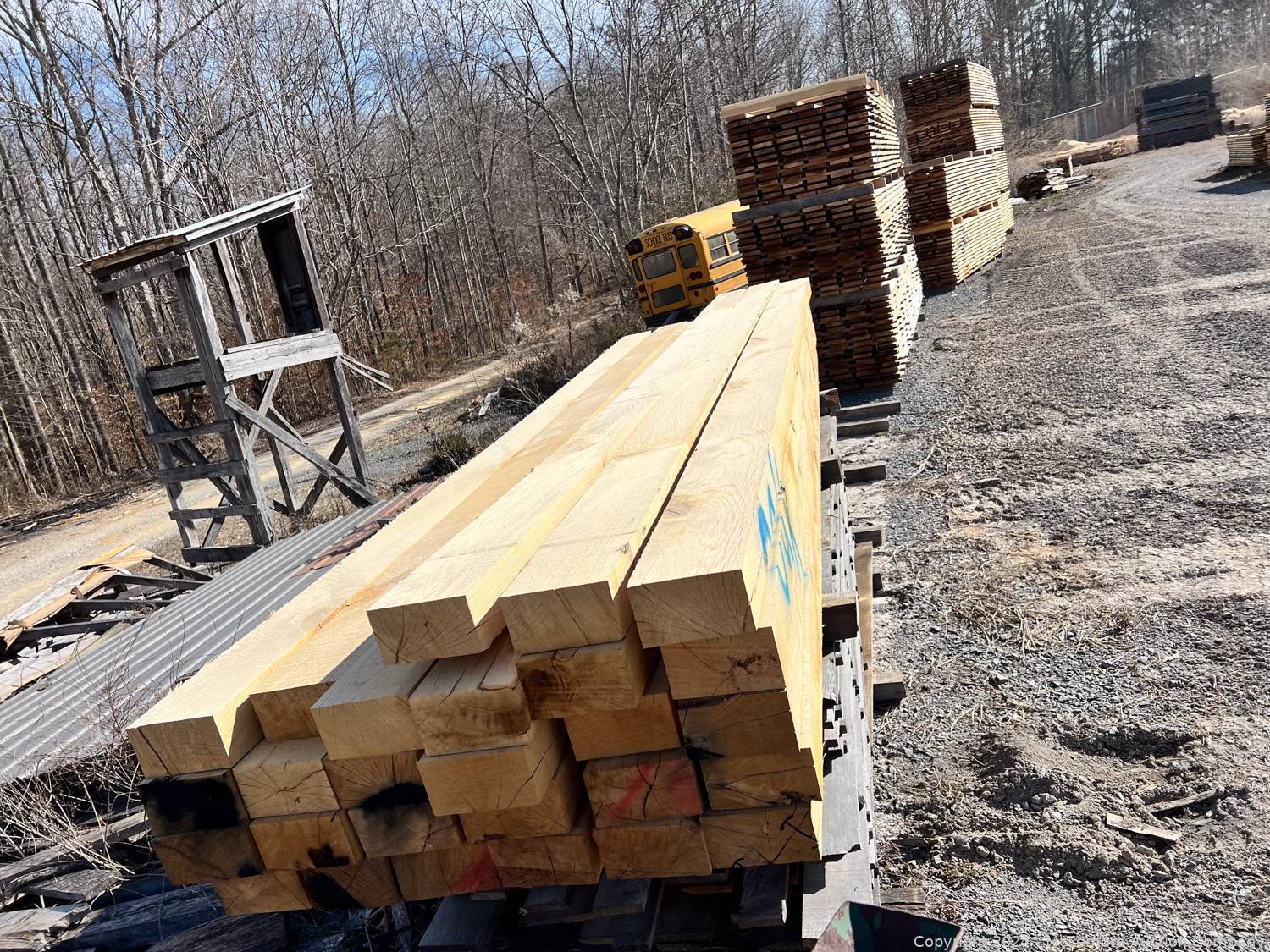 McLemore Auction Company - Auction: Surplus Lumber, Live Edge Slabs ...