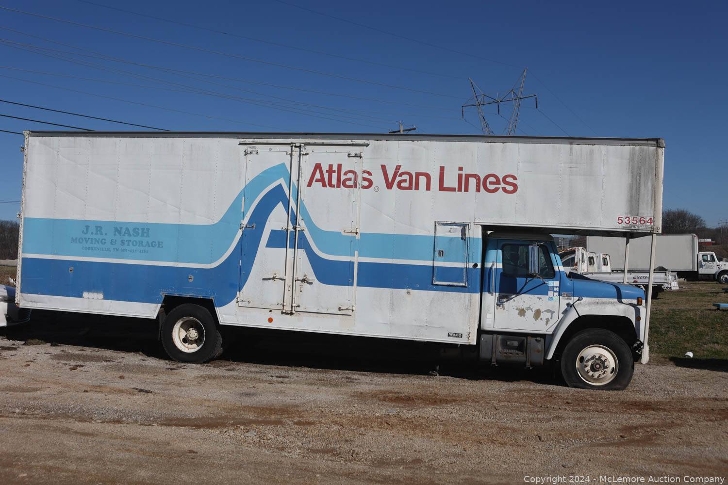 McLemore Auction Company Auction Vehicles, Trucks, Shipping