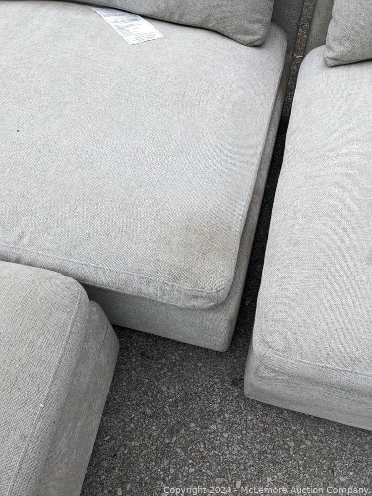 McLemore Auction Company Auction Sectionals, Lifetime Shed, Storage