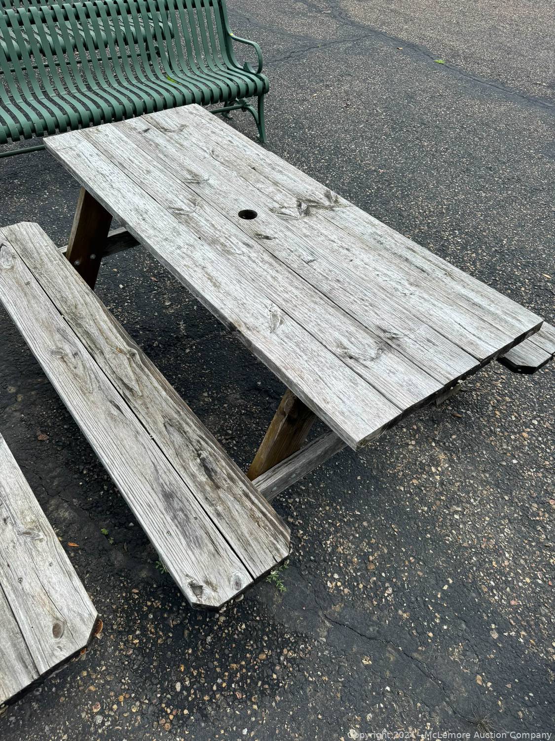 McLemore Auction Company Auction Commercial Grade Patio Tables