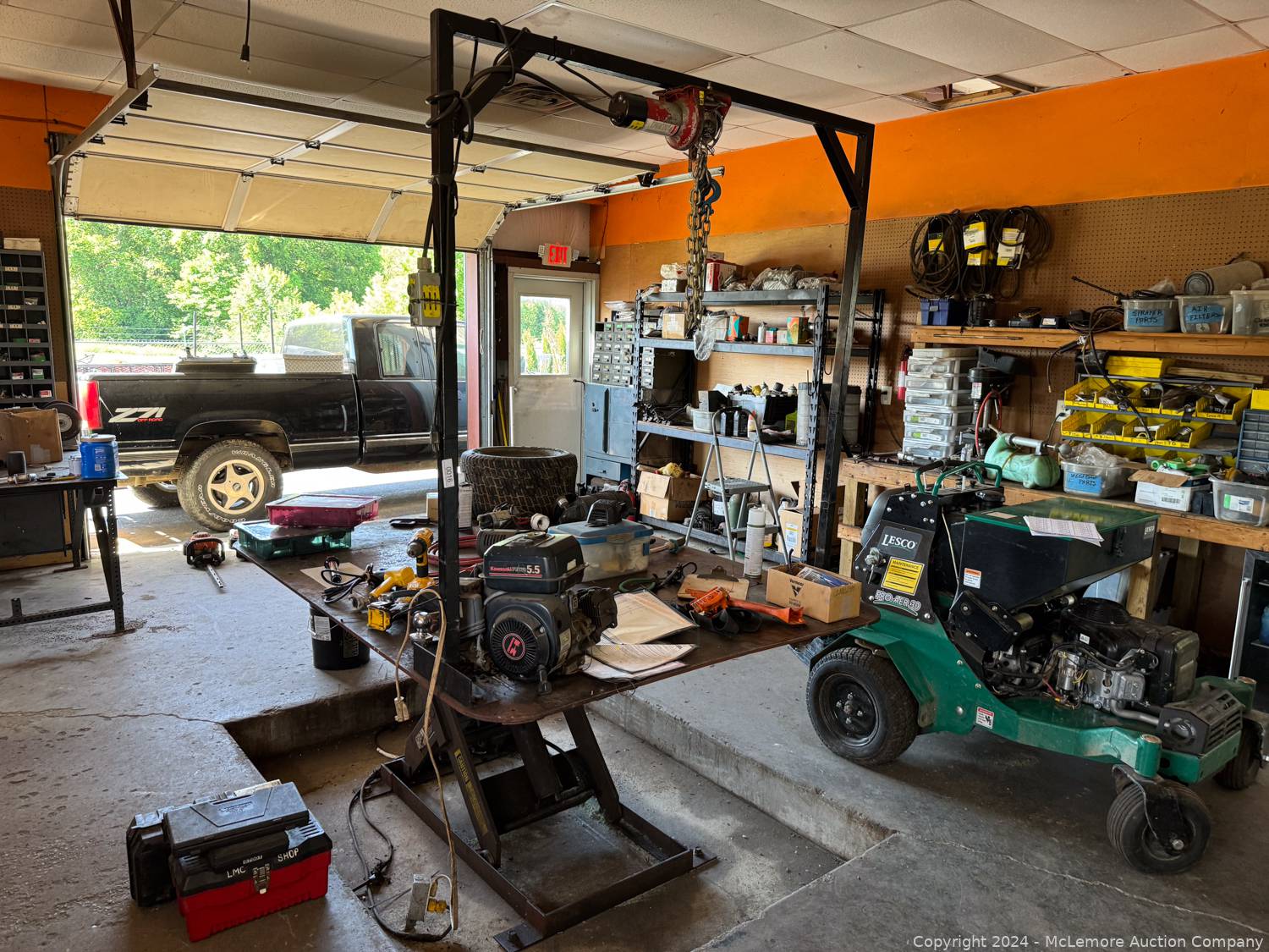 McLemore Auction Company Auction Complete Liquidation of Short Services Group Landscaping