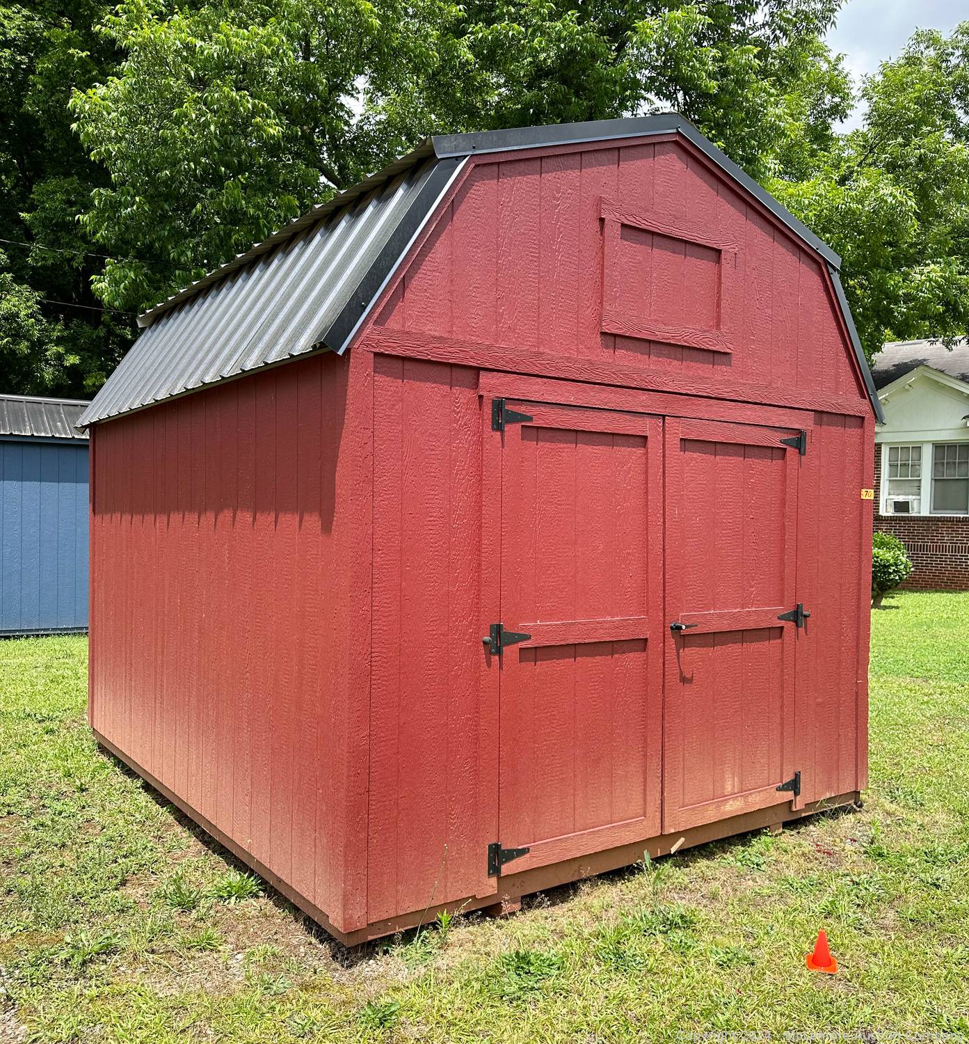 McLemore Auction Company - Auction: 7 Portable Storage Sheds in