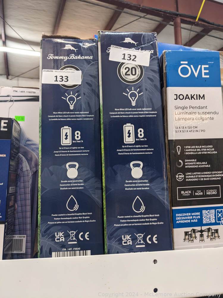 McLemore Auction Company Auction Brand New Items from the Wholesale