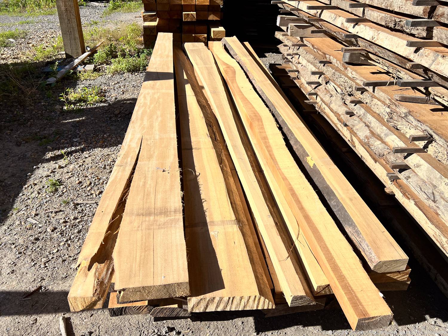 McLemore Auction Company - Auction: Surplus Lumber, Live Edge Slabs ...