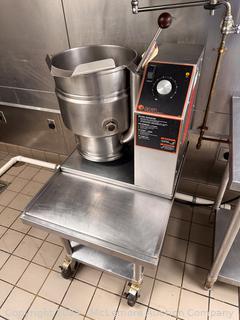 Groen TDB-20 5 gal. Jacketed Steam Kettle on Stand