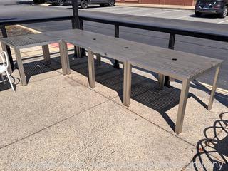 (5) Patio Tables from Kannoa