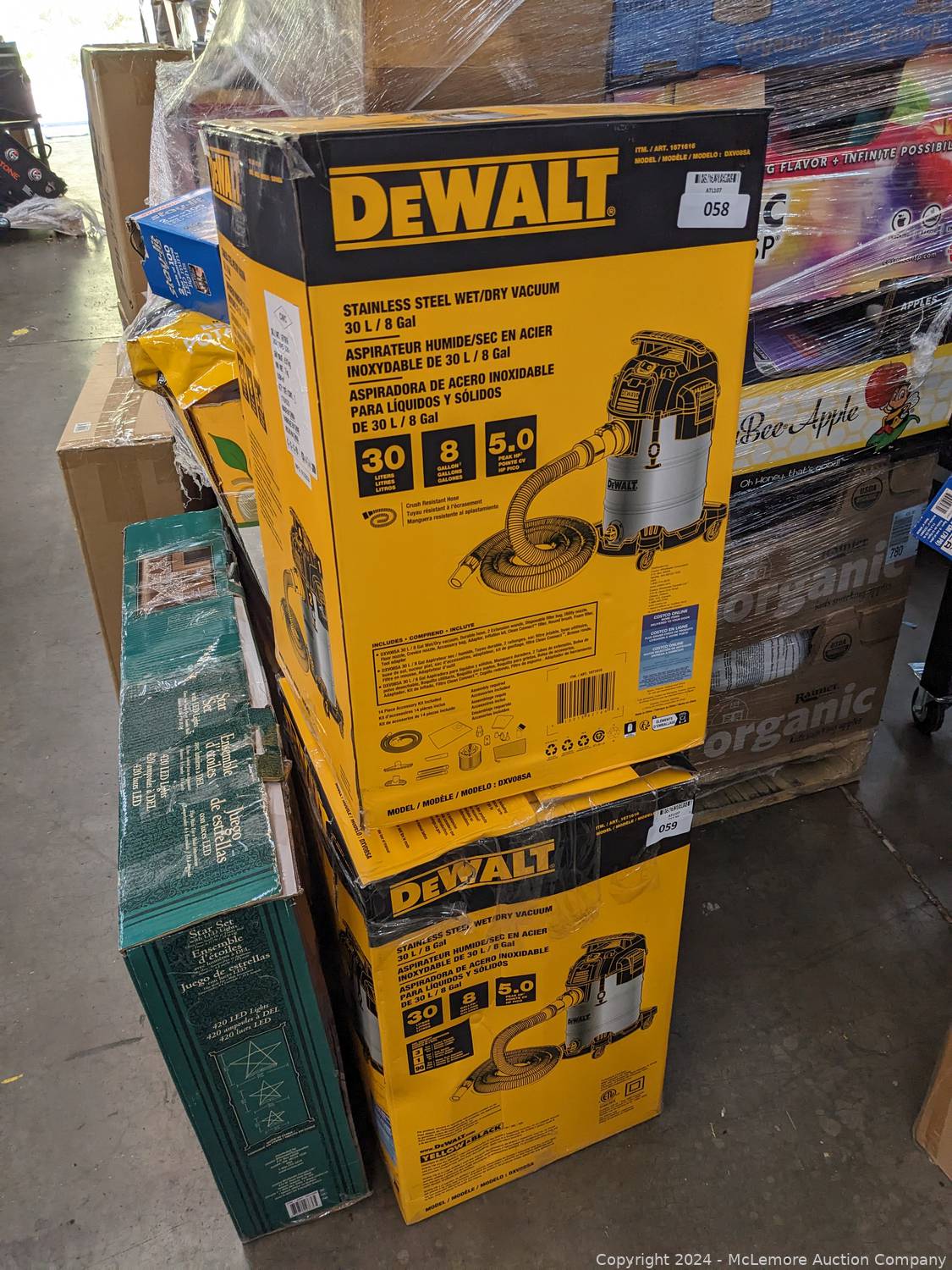 McLemore Auction Company Auction Brand New Items from the Wholesale