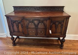 Antique Wooden Buffet