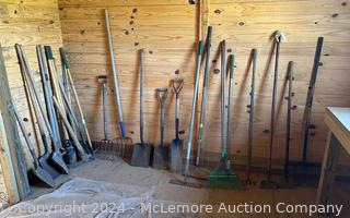 Lot of Assorted Lawn & Garden Tools