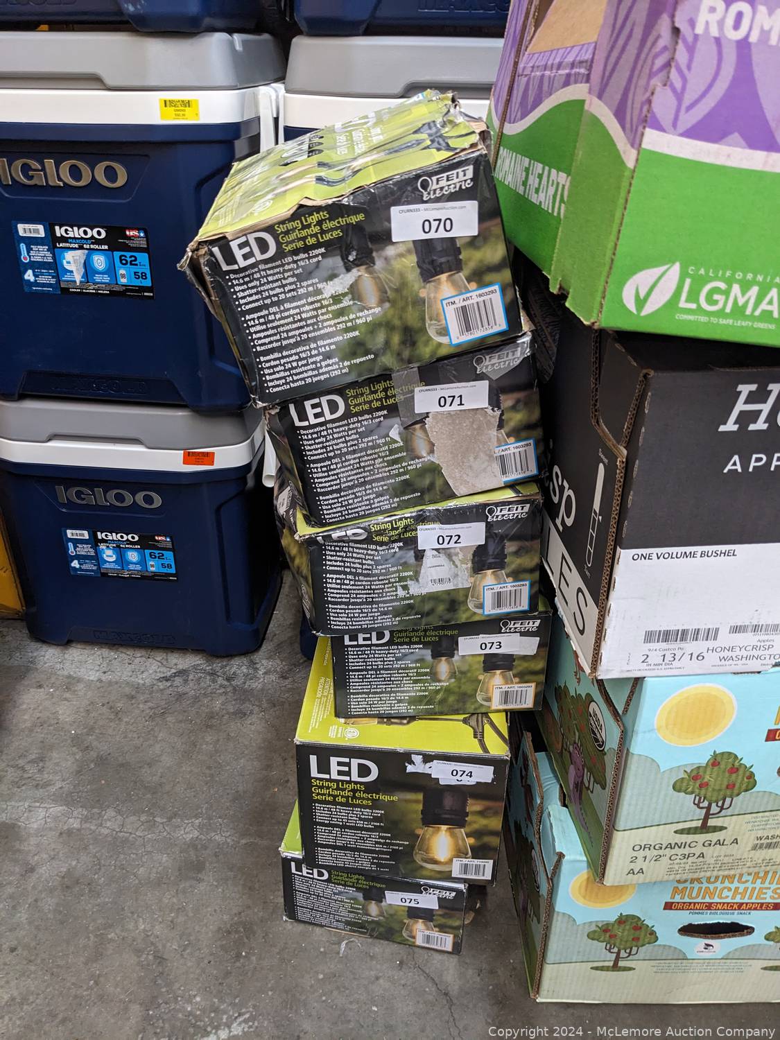 McLemore Auction Company Auction Brand New Items from the Wholesale