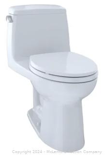 TOTO UltraMax One Piece Elongated 1.6 GPF Toilet with G-Max Flush System - SoftClose Seat Included MSRP $643  Appears New in box