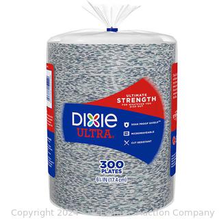 Dixie Ultra 6 7/8 in Paper Plate, 300-count - $18.99