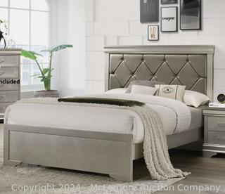 Ashley Bonita Queen Bed in Champagne Finish