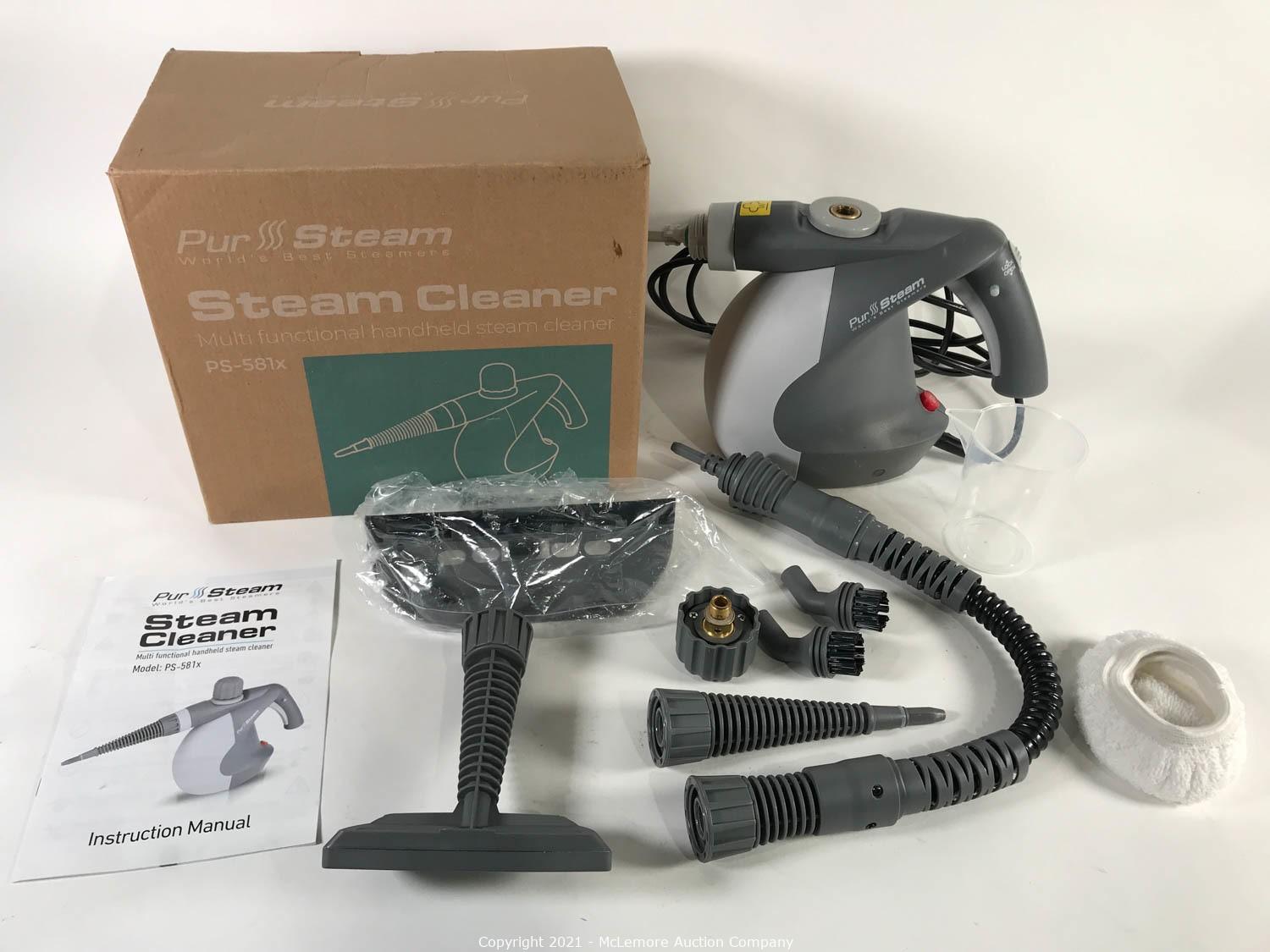 pursteam handheld steam cleaner