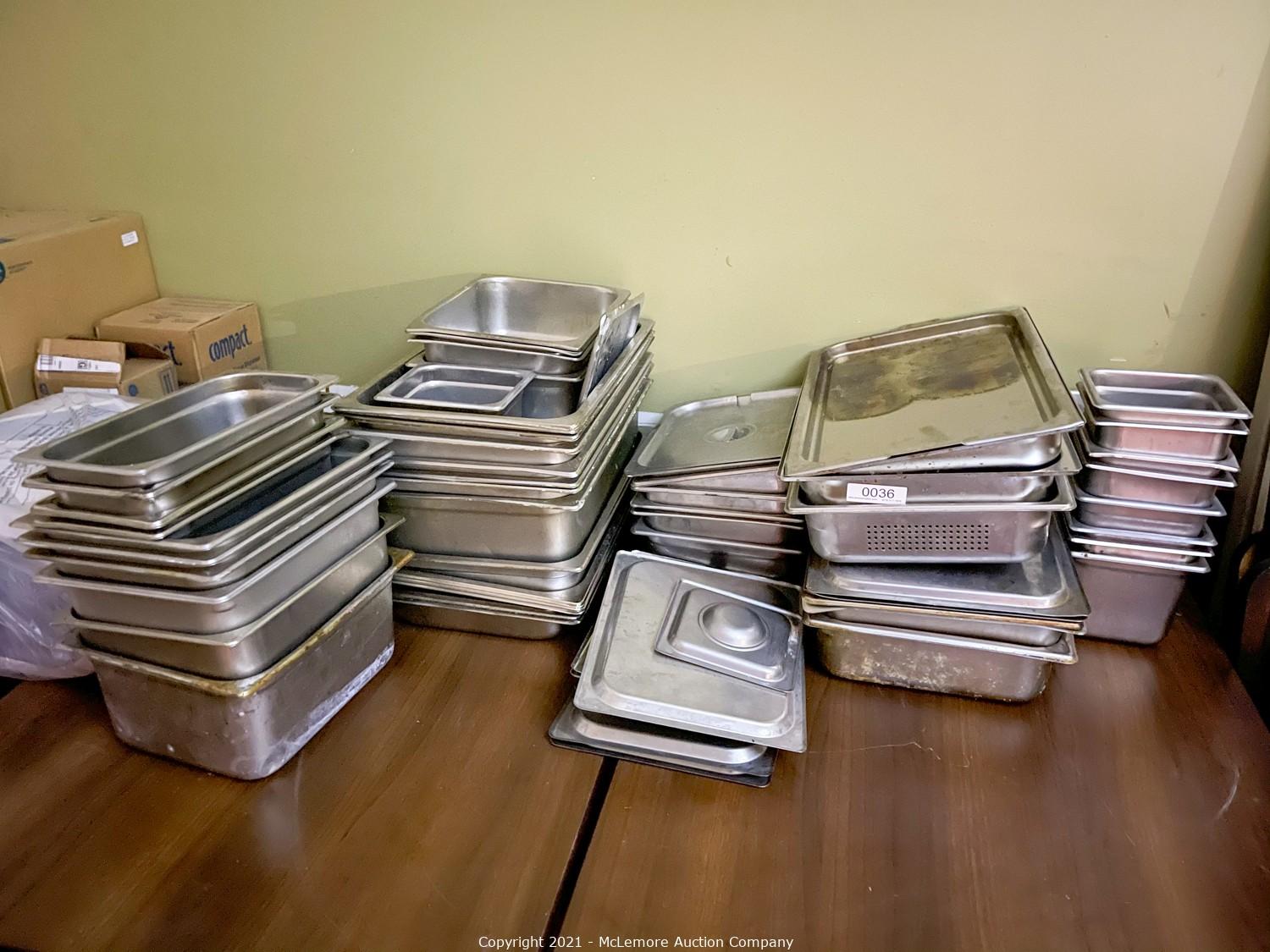 McLemore Auction Company Auction Restaurant Equipment, Furniture