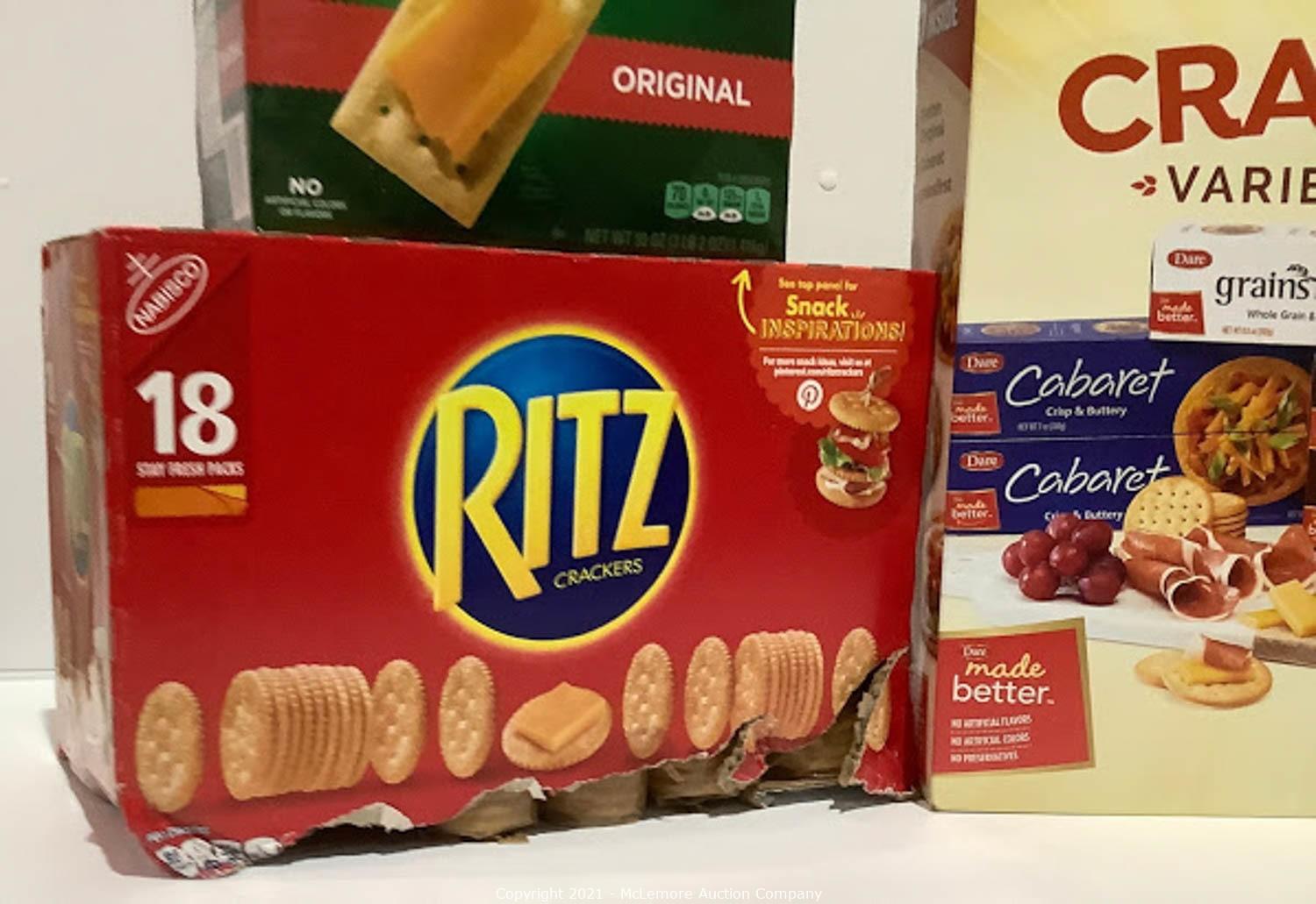 McLemore Auction Company Auction Grocery, Pantry and Pet Items