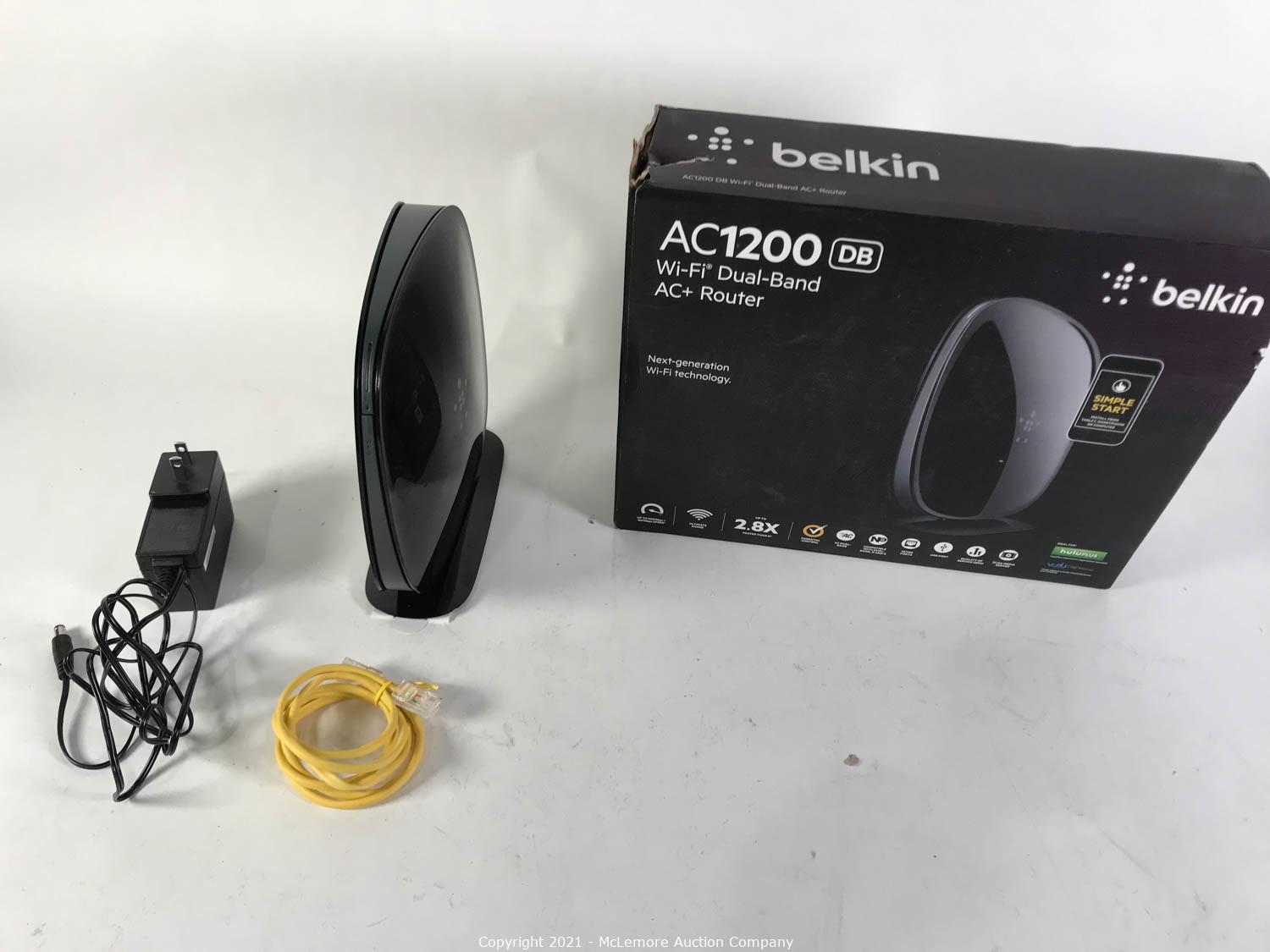 F9K1123 Belkin AC1200 Dual Band AC Wireless Router