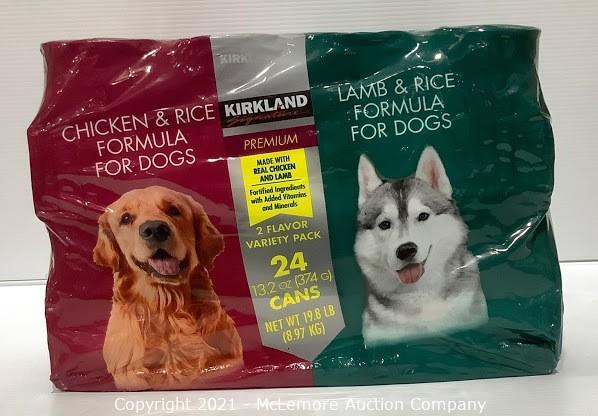 who makes kirkland lamb and rice dog food