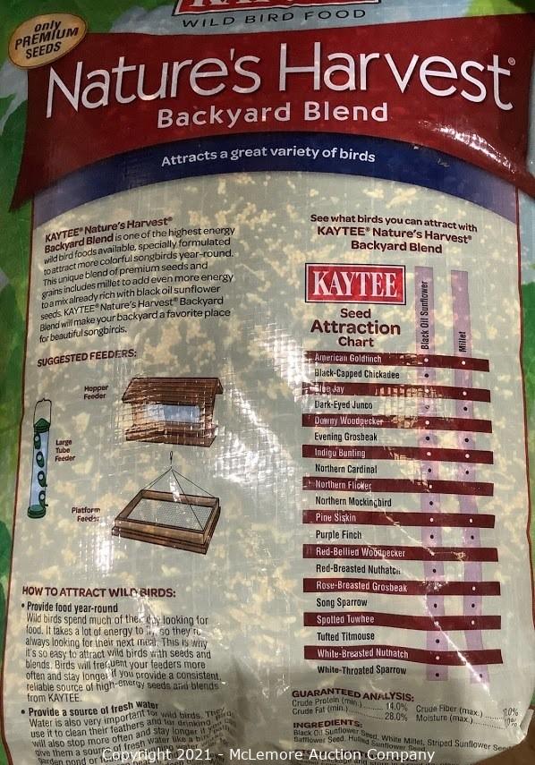 kaytee nature's harvest backyard blend