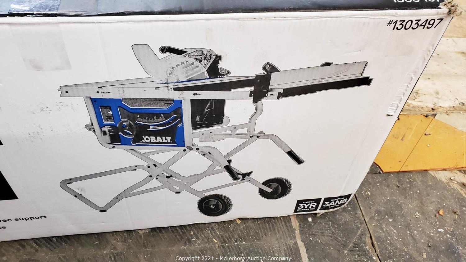 McLemore Auction Company Auction Lowe's Pallets and Returns ITEM