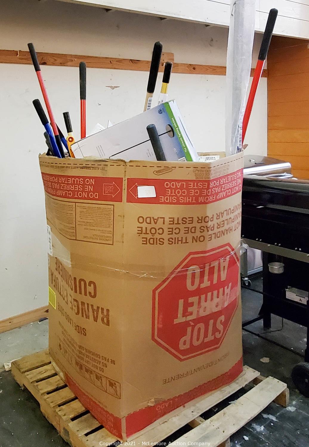McLemore Auction Company Auction Lowe's Pallets and Returns ITEM
