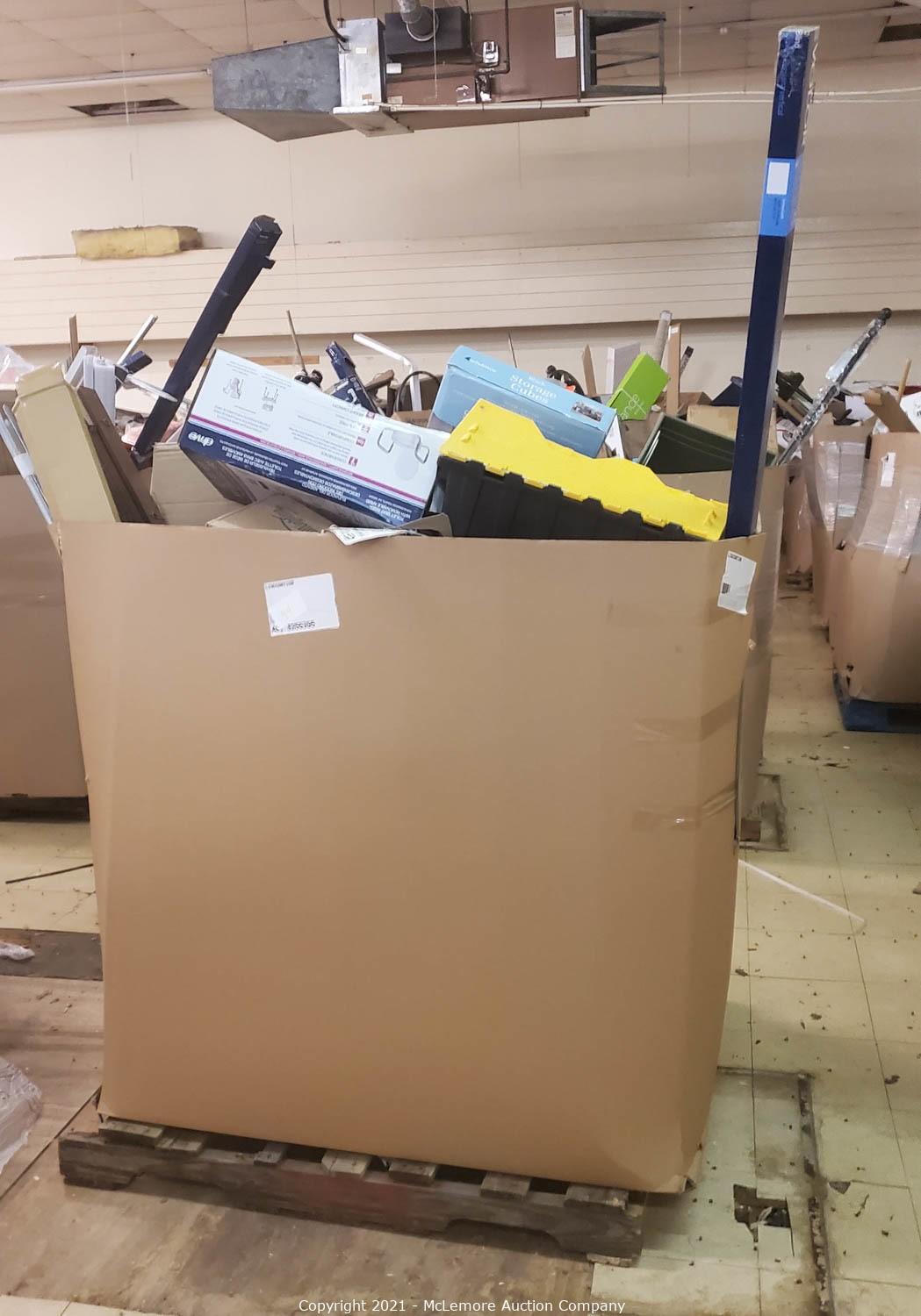 McLemore Auction Company Auction Lowe's Pallets and Returns ITEM
