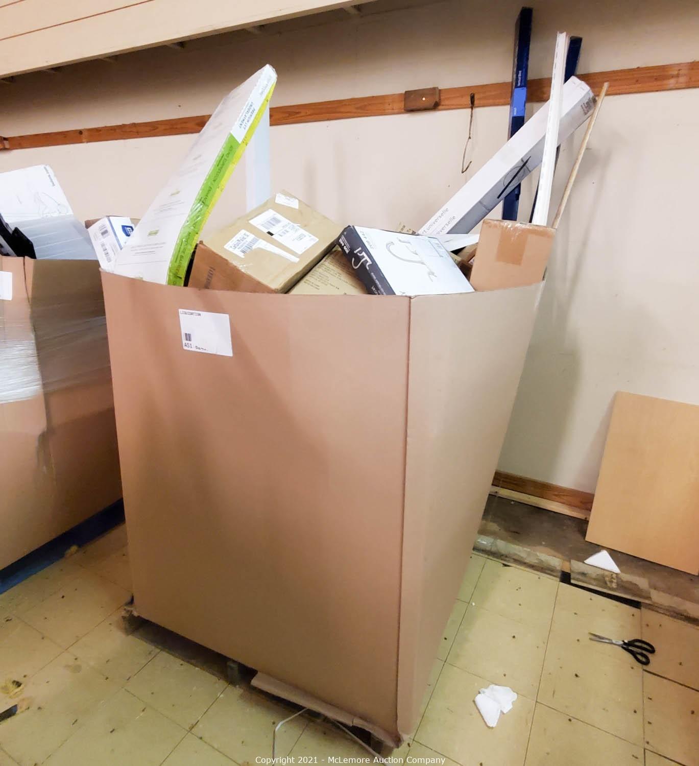 McLemore Auction Company Auction Lowe's Pallets and Returns ITEM
