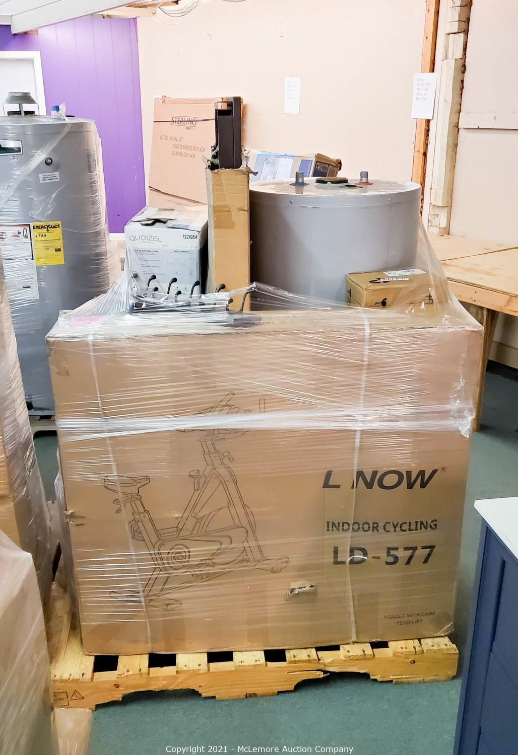 McLemore Auction Company Auction Lowe's Pallets and Returns ITEM