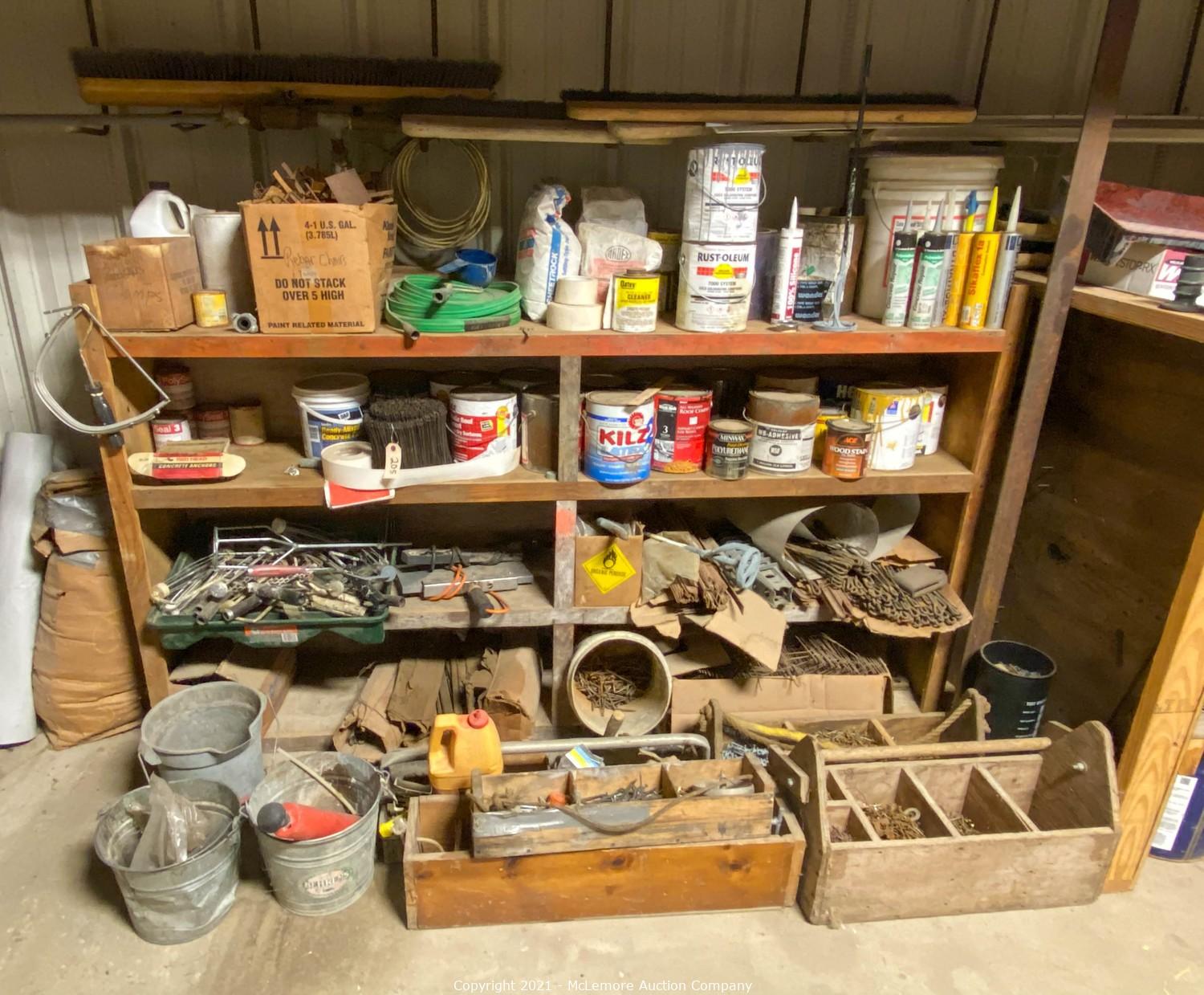 McLemore Auction Company Auction Complete Liquidation of Tomlin Construction Company, Inc. in