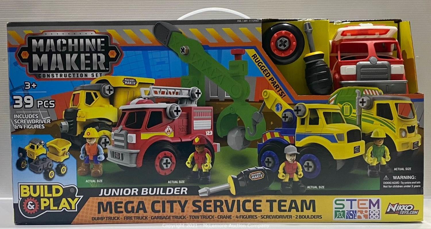 machine maker construction set mega city service team