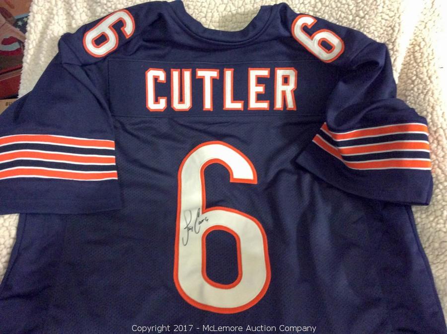 jay cutler autographed jersey