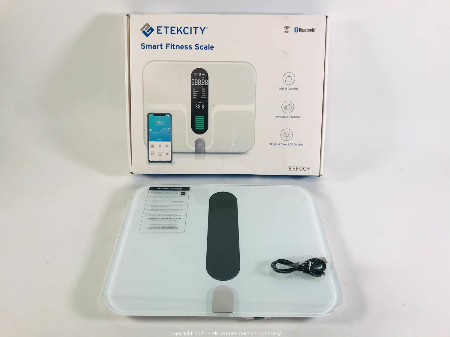 Etekcity Smart WiFi Scale for Body Weight and Fat Digital Bathroom 400lb