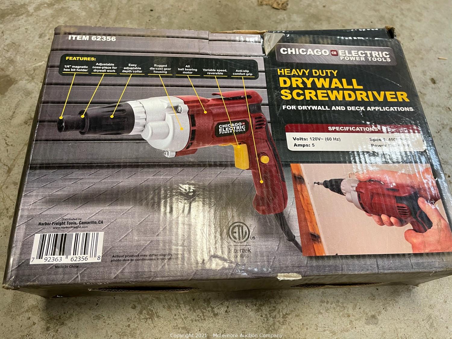 Chicago Electric Drywall Screwdriver