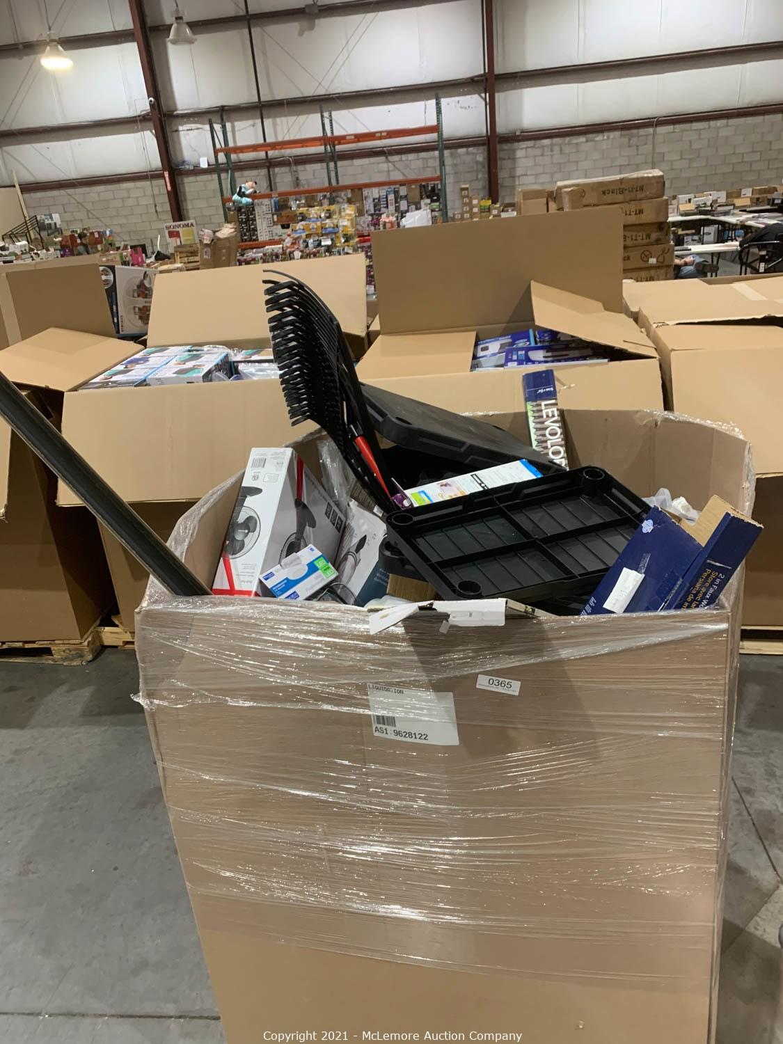 McLemore Auction Company Auction Lowe's Tools, Furniture, Gaylords