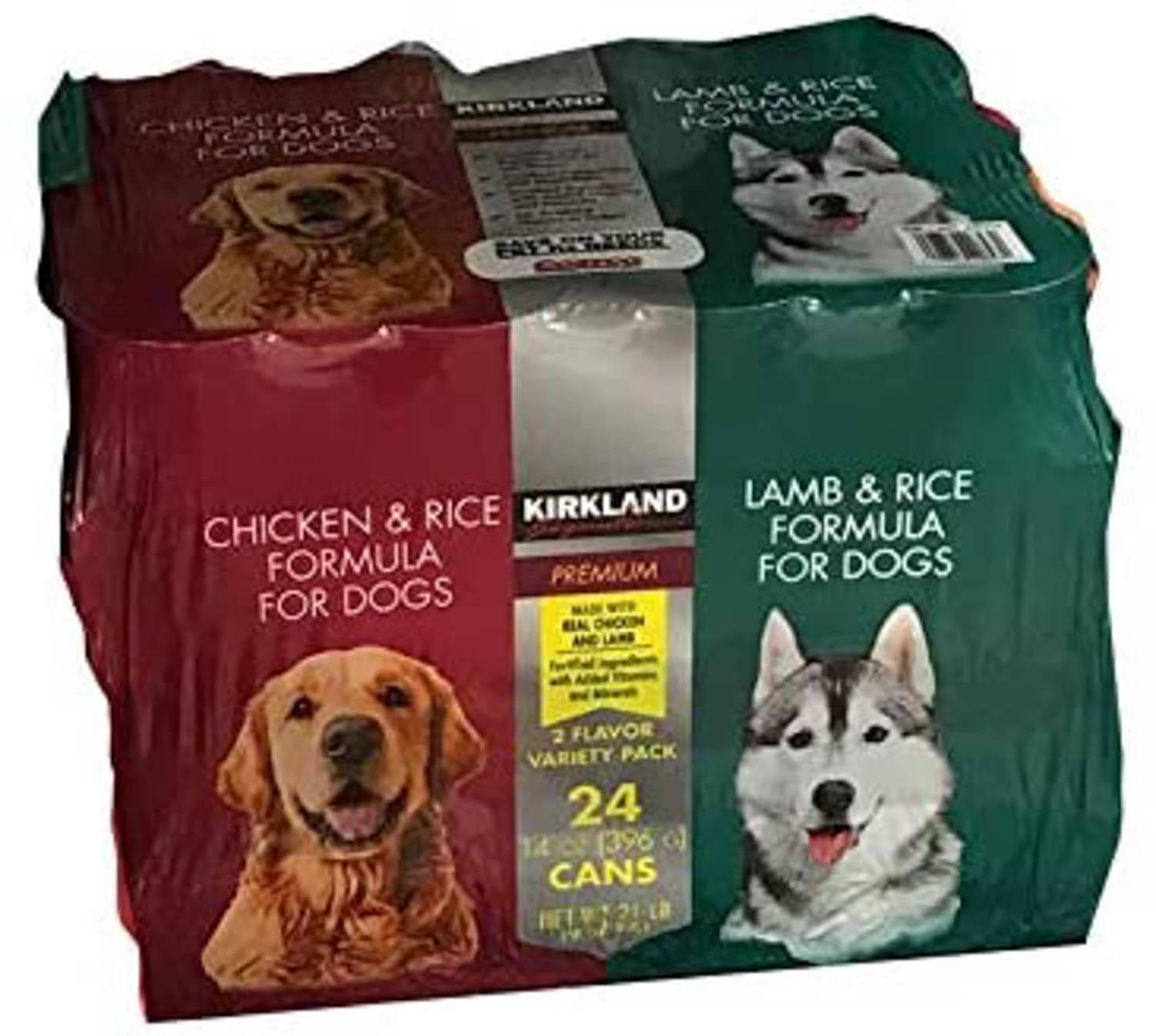 who makes kirkland lamb and rice dog food