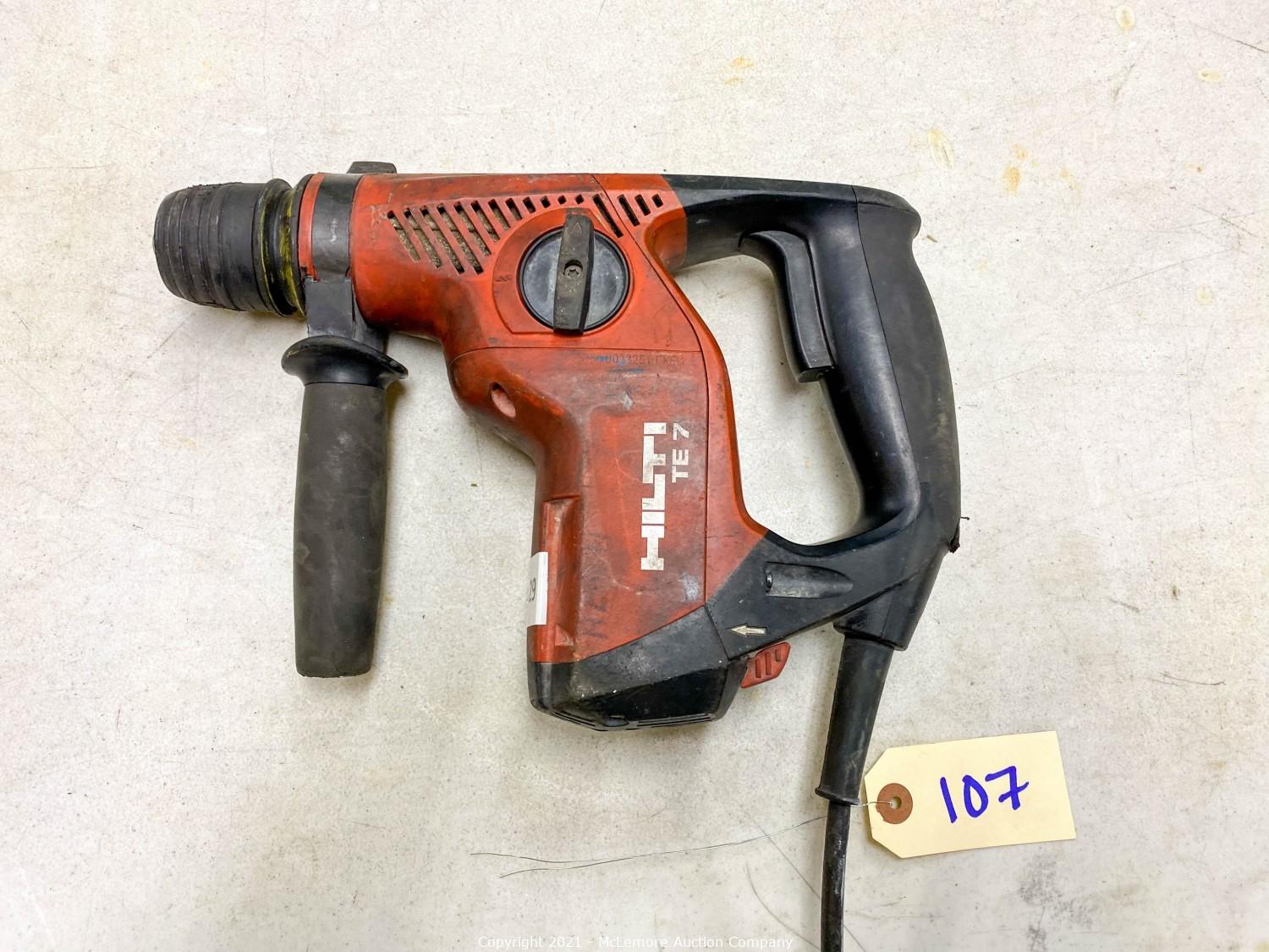 McLemore Auction Company Auction Surplus Tools, Supplies, Equipment