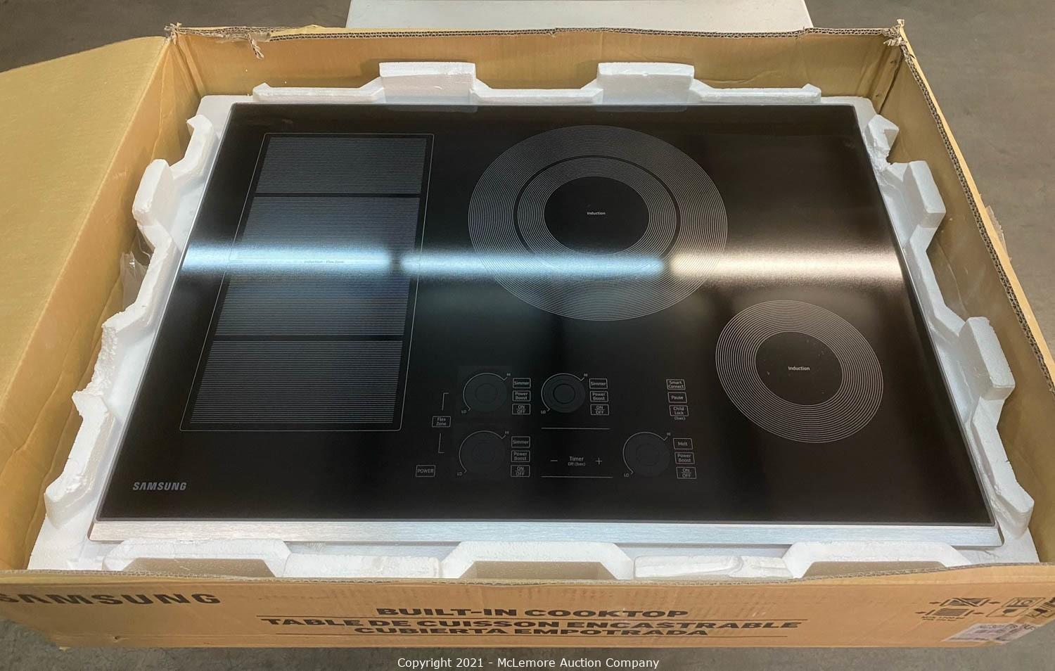 McLemore Auction Company Auction Brand New Samsung Black Stainless