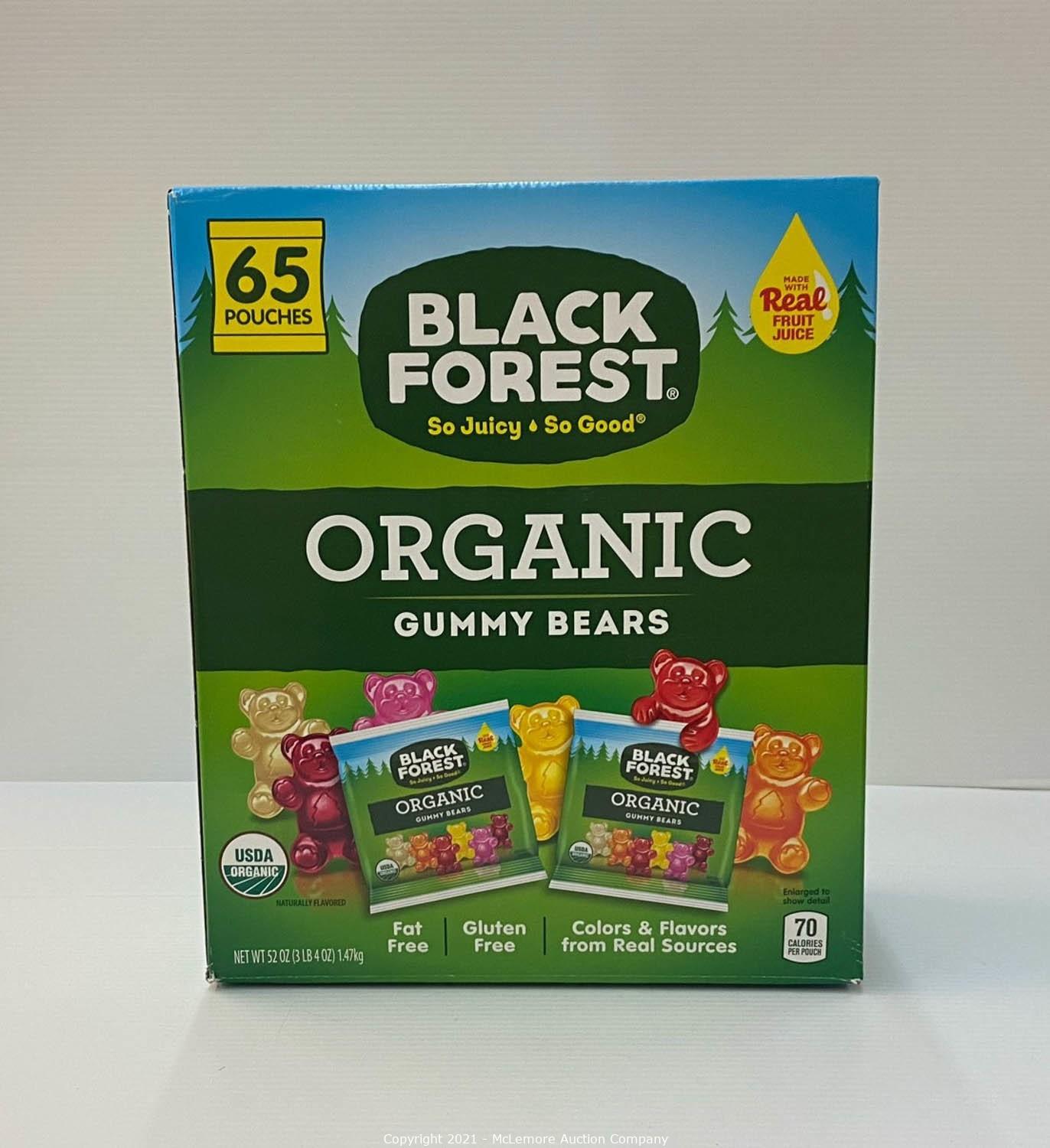 black forest organic gummy bears bag