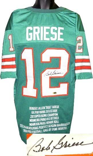 bob griese signed jersey