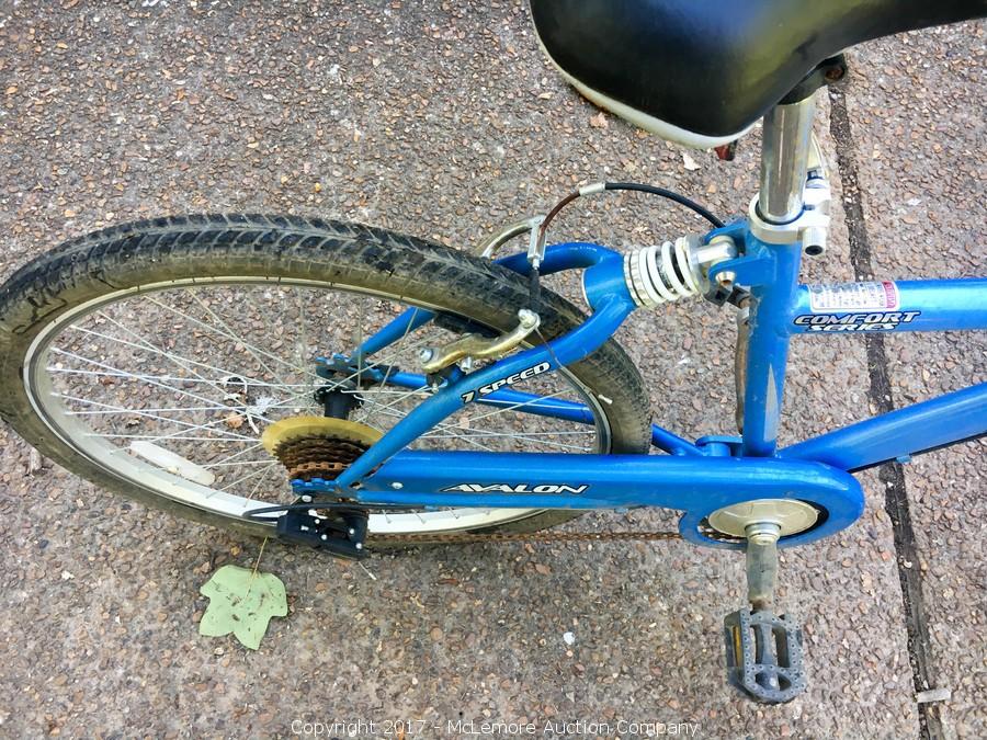 avalon dual suspension bike 7 speed parts